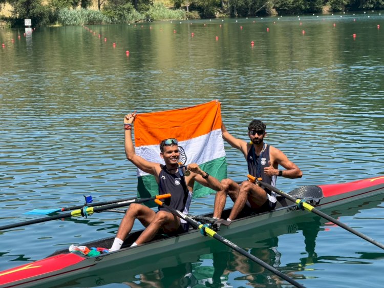 विश्व रोइंग कप में बरेली के उज्ज्वल ने जीता स्वर्ण
