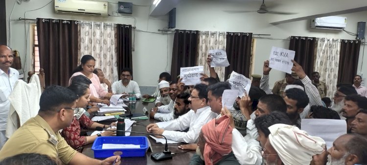 तहसील दिवस में गन्ना भुगतान और बिजली का मुद्दा